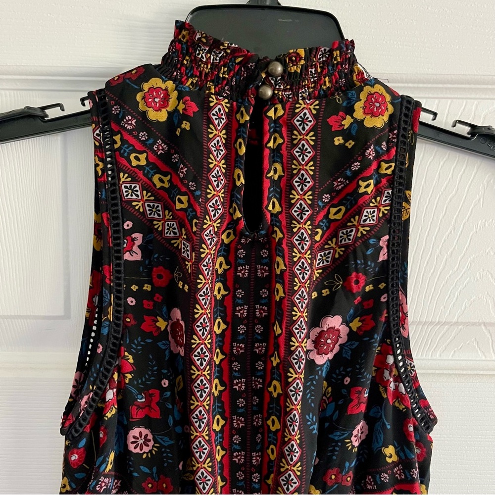 Xhilaration Multicolor Floral Maxi Dress Size XS - EUC - Picture 6 of 12